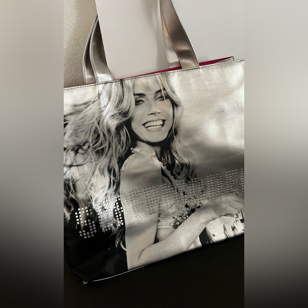 Victoria’s Secret Chic Metallic Silver Bag
